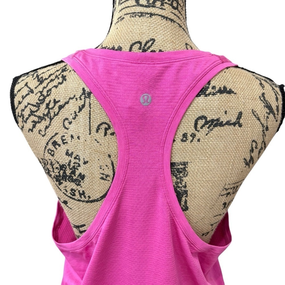 Lululemon Swiftly Tech Racerback Tank 2.0 Race Length Sonic Pink Size 14 - Picture 3 of 8